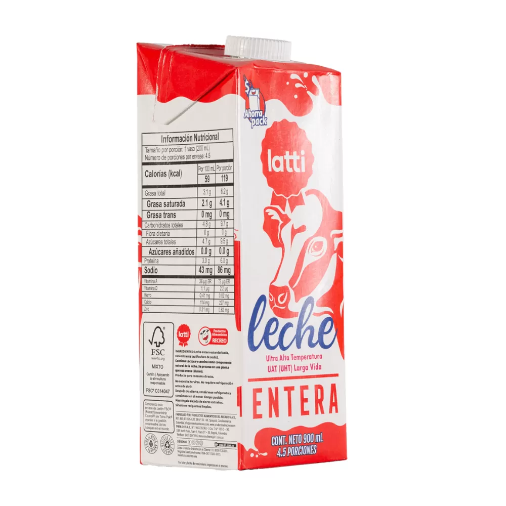 Leche Latti Entera
