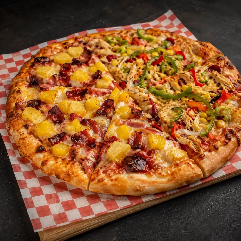 Pizza Mitad y Mitad