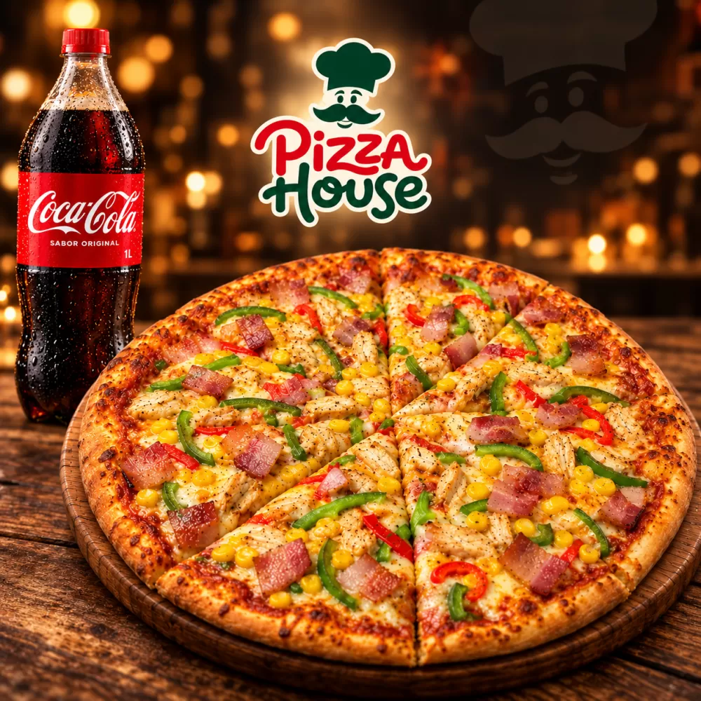 Pizza Granjera + Refresco de 1 litro