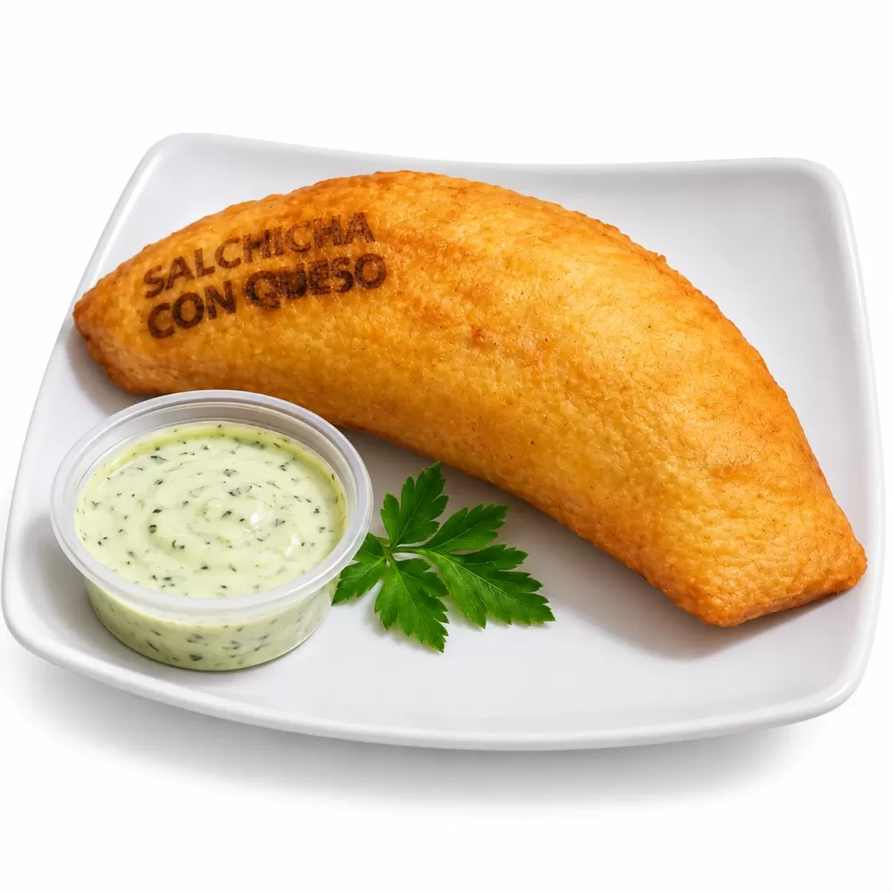 Empanda De Salchicha con Queso