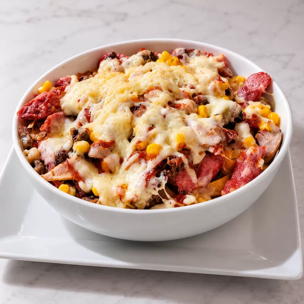 Salchipapas Especial